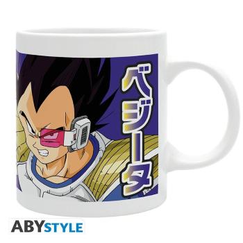 DRAGON BALL - Tasse "Vegeta 9000"  Analysieren Sie die Kraft Ihrer Feinde wie Vegeta, des stolzen Saiyajin Prinz mit diesem Dragon Ball Tasse!